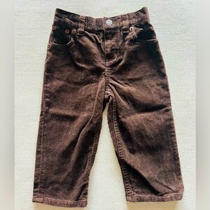 POLO RALPH LAUREN CORDUROY INFANT PANTS
